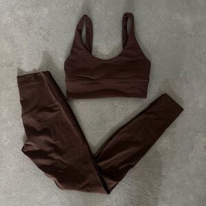 lululemon align java set sz 4